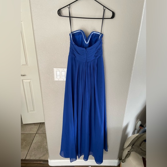 Strapless Royal Blue Dress 💙 - Picture 4 of 5